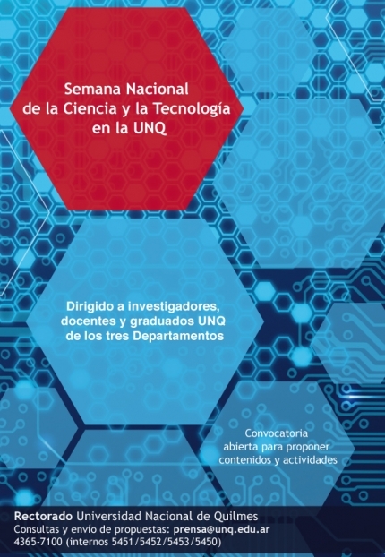 Semana de la Ciencia y la Tecnologiacutea en UNQ