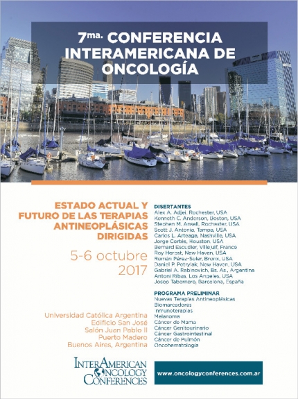 7ma conferencia de Oncologiacutea