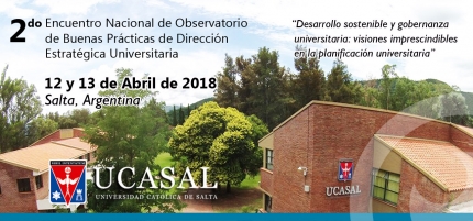 2 Encuentro del Observatorio Argentino de Buenas Prcticas en Gestin Estratgica Universitaria