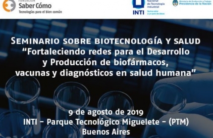 Seminario sobre Biotecnologiacutea y Salud