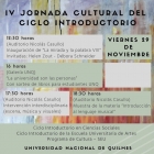 IV Jornada Cultura del Ciclo Introductorio