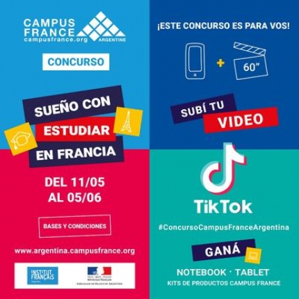 Concurso Suentildeo con estudiar en Francia