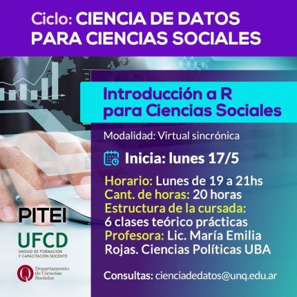 Ciencia de Datos para Ciencias Sociales