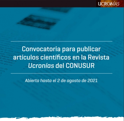 Convocatoria para publicar artiacuteculos cientiacuteficos en la Revista Ucroniacuteas