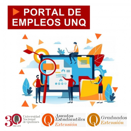 Nuevo portal de empleos UNQ