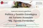 Diploma de extensin Poltica y gestin estratgica del turismo accesible mg gueda Fernndez