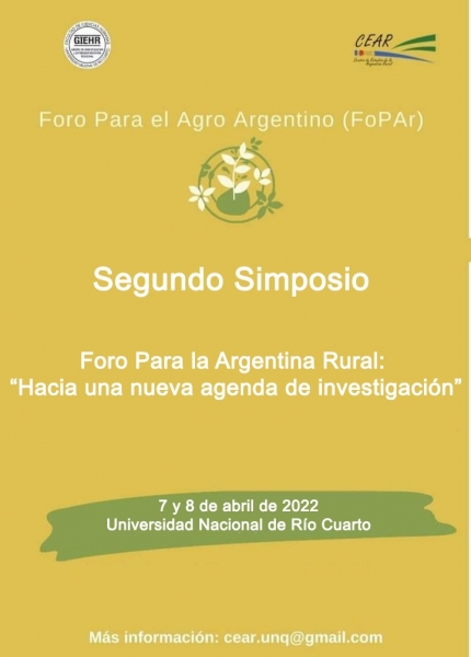 Simposio Del Foro para el agro argentino