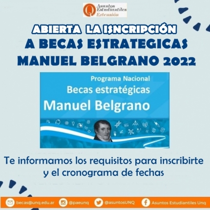 Becas Manuel Belgrano