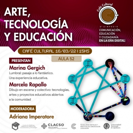 Cafeacute cultural Arte tecnologiacutea y educacioacuten