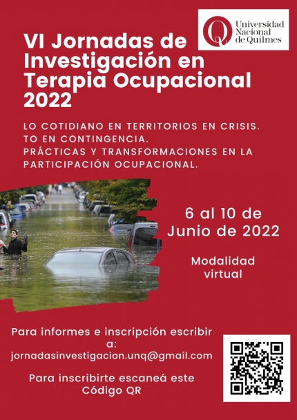 VI Jornada de Investigacioacuten en Terapia Ocupacional