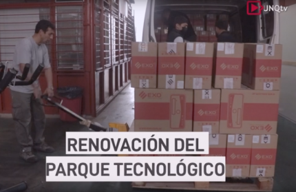 Renovacioacuten del parque tecnoloacutegico de la UNQ