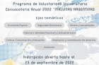Programa de voluntariado universitario 2022 Malvinas Argentinas