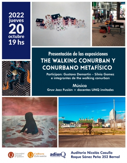 Presentacioacuten exposiciones TWC y Conurbano Metafiacutesico