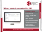 Actualizacin de interfaz de correo electrnico UNQ
