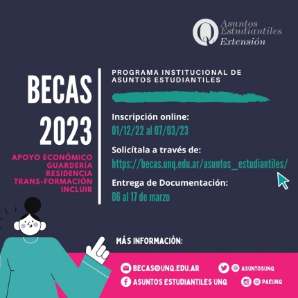 Becas UNQ 2023