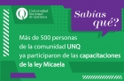 Ms de 500 personas participaron en las capacitaciones sobre la Ley Micaela