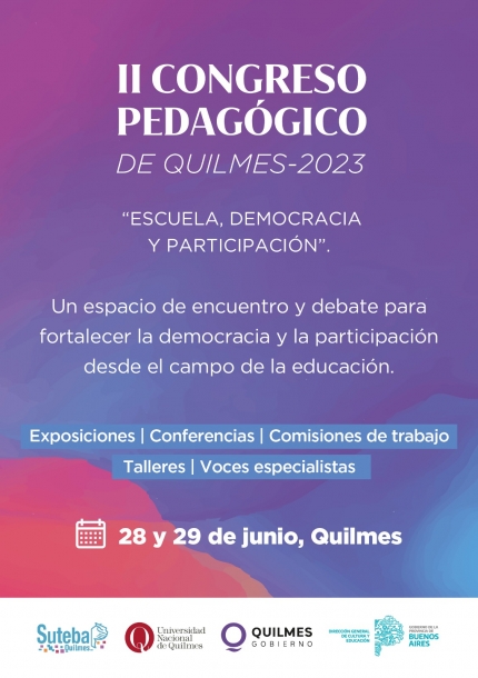 II Congreso Pedagoacutegico de Quilmes