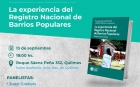 Se present el libro La experiencia del Registro Nacional de Barrios Populares