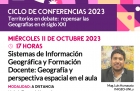 Ciclo de Conferencias 2023 Territorios en debate repensar las Geografas en el siglo XXI