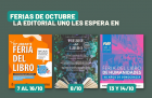 La Editorial UNQ participar en tres ferias de libros